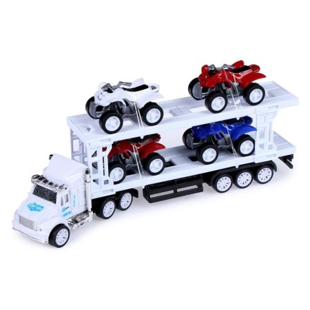 Inertial “Avtovos” truck, with 4 ATVs, mix-5