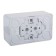 Double SE SE "Study", 16 A, 250 V, invoice, with salary, IP20, white, PA16-007B