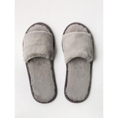 Slips women's open nose, size 36-38, color gray color-2