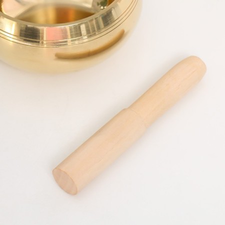 Singing Chalice Metal "Golden" with a resonator 5.5x9.5x9.5 cm-1