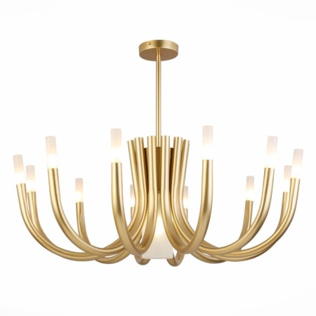 Ceiling Ceiling ST LUCE. SL1173.202.13. PAFE. 13x5+60 watts, G4/E27, 82x82x64 cm, golden color-3