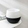 Pot "duet", 1.5 l, black and white color