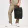 Male backpack on a zipper, 2 outer pockets, color gray color