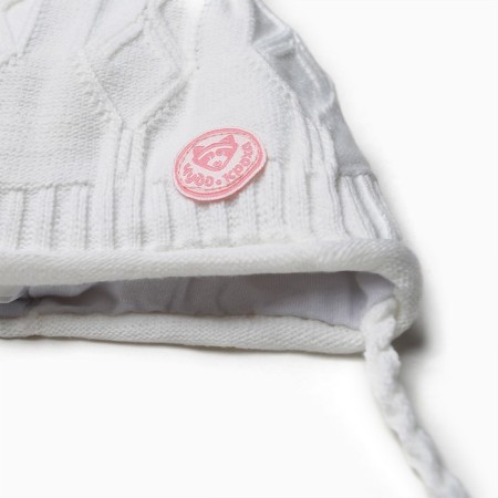 Children's hat, white color, size 42-44-1