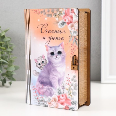 Копилка "Кот. Семья" 17,5х12х5,5 см-2