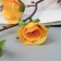 Artificial flowers "Rose mini carnival" 70x4 cm, yellow