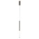 Lumber "Locus Babble" LED 5W 4000k matte chrome 2x2x40-140cm