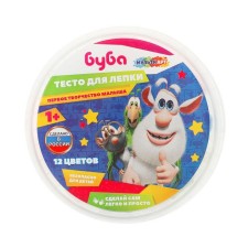 The sculpting dough in the buba bubble, 12 centers.