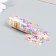 Decor for creativity plastic "Flower. Multi -colored asters" set 8 g 5x2x2 cm