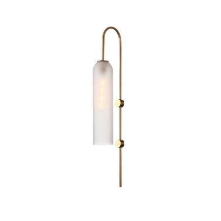Wall lamp ST LUCE. SL1145.351.01. Callana. 1x60 watts, E27, 10x78 cm, brass color