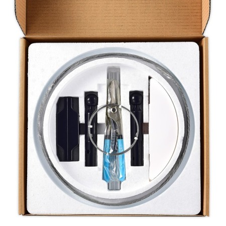 The cable light system ST LUCE. ST961.437.14. Ray. 1x13.5 W, LED, 3000K, 8100 LM, 600x0.8 cm, black color-3