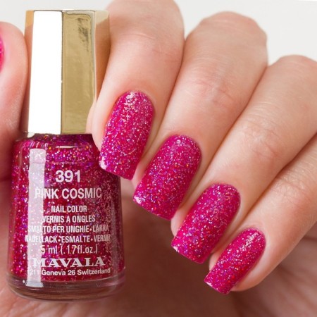 Nail polish Mavala, tone 391 Pink Cosmic-1