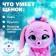 Interactive toy "Magic pets: cute puppy", reacts to touches and pop