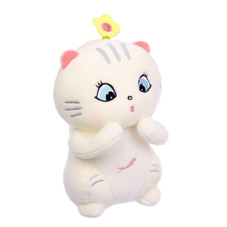 Soft toy "White cat"-5