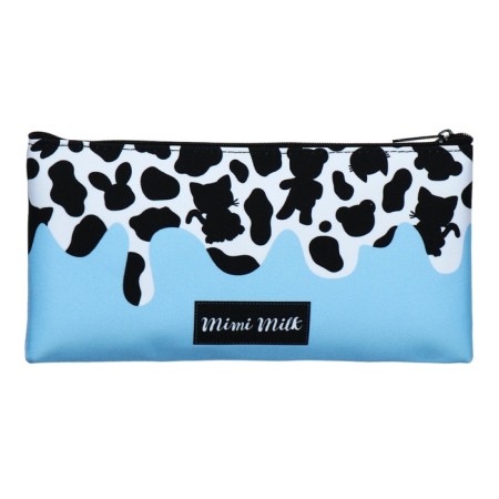 Penal soft, 1 department, 110 x 205 mm, flat, Hatber "Mimimilk Animals" Blue NPK_63172-2