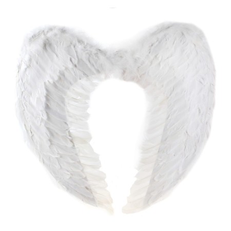 Angel wings, elastic band, white color