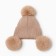 Hat insulated crumb I r.48-50, 1-3 years old, coffee