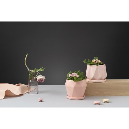 A set of glasses for the wine Liberty Jones Flowi, 410 ml, 2 pcs, pink color-2