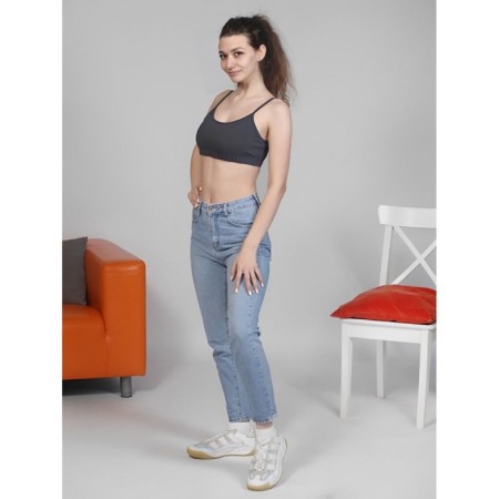 Top female, size 48-50, gray color-2