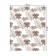 Tables on the table "Flowers", rectangular, Saten, size 145x180 cm