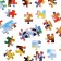 Children's puzzle "Cars at a construction site", 54 elements