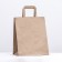 Paper Kraft package, flat handle 24 x 14 x 29 cm, 90 g/m²