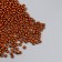 Glass beads 11/0 "metallic. Red copper" 10 g