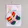 Cross -embroidery set: canvas without a pattern 30 × 20 cm, threads 10 pcs, hoop d = 18 cm, needles 6 pcs, bobbins 10 pcs, color mix