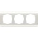 Frame for 3 posts WL12-FRAME-03, color pearl corporal