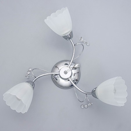 Adele chandelier 3x40W e27 chrome 48x46x17 cm-4