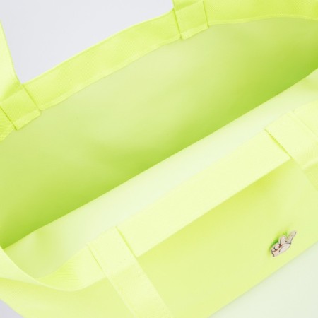 Shoper without lightning, without lining, with Velcro, color lemon-7