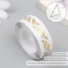 A set of corners with a pocket for photos of 250 corners of the 