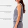 Women's vest mist, r.48, gray
