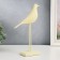 Souvenir Polystone "Bird - Long legs" White 23x17 cm
