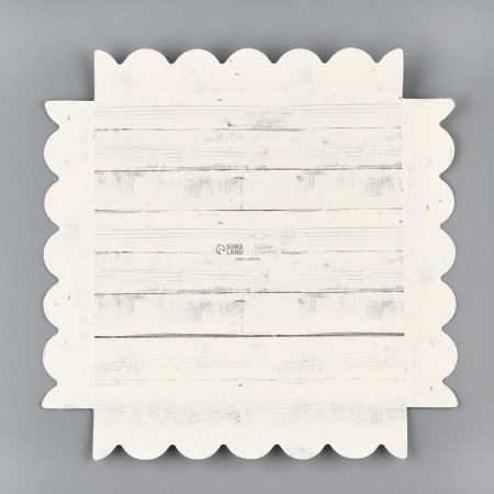 Confectionery box, chest, packaging, “with love”, 16 x 16 x 18 cm-7