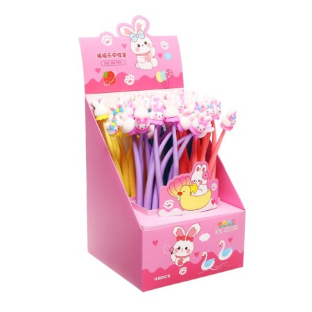 Calligrata gel-ghost pen “Bunny”, mix-6