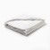 Bamboo blanket 140x205 cm, white, microfiber, 150 g/m, PE 100%