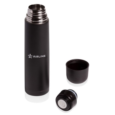 Airline thermos, 1 l, black-1