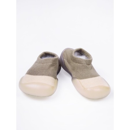 Boots-knees children's first step pure, size 23, color khaki
