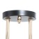 Brianna chandelier 4he27 40W black and gold 56x40x27 cm Bayerlux