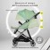 Walking stroller Farfello Bliss Pro BLP-3, Olive color