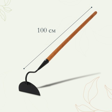 Motyga, blade 16 cm, wooden stalk 100 cm, Greengo-1