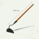 Motyga, blade 16 cm, wooden stalk 100 cm, Greengo