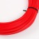 Artificial rattan 6 mm 100 m wave (red)