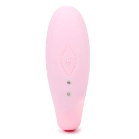 Vibrator for steam oats, flexible, silicone, remote control, pink-5