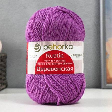 Yarn "village" 100% wool 250m/100g (516-Persian lilac)