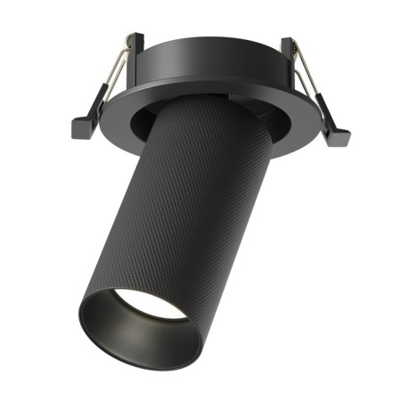 The built-in lamp Technical C081CL-01-GU10-B, 1x10W, 5.4x5.4x14.1 cm, GU10, black color black
