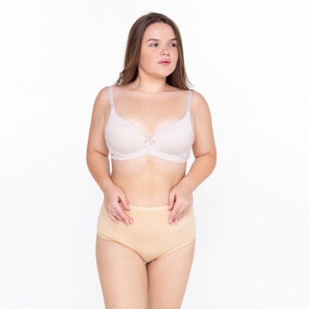 Panties female slips, beige color, size 50-52 (7)
