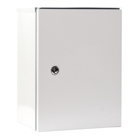 A shield with the mounting panel of the ShMP 04-2 IP54 (400x300x220) Rucelle-1