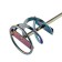 Mixer for paints and plaster mixtures Denzel 848447, hexagonal shank, 80x400 mm